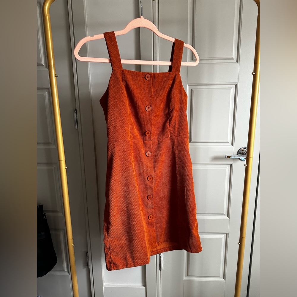 overall Mini Dress